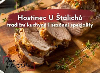Hostinec U Štálichů, tradiční kuchyně i sezónní speciality.